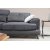 Frido 2-sits soffa - Antracit