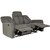 Dunbury 3-sits reclinersoffa (elektrisk) - Gr (Tyg)