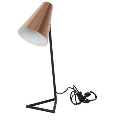 Florens bordslampa - Koppar/svart
