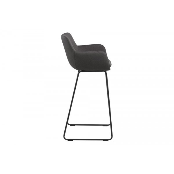 Tabouret de bar Lisa - Gris fonc
