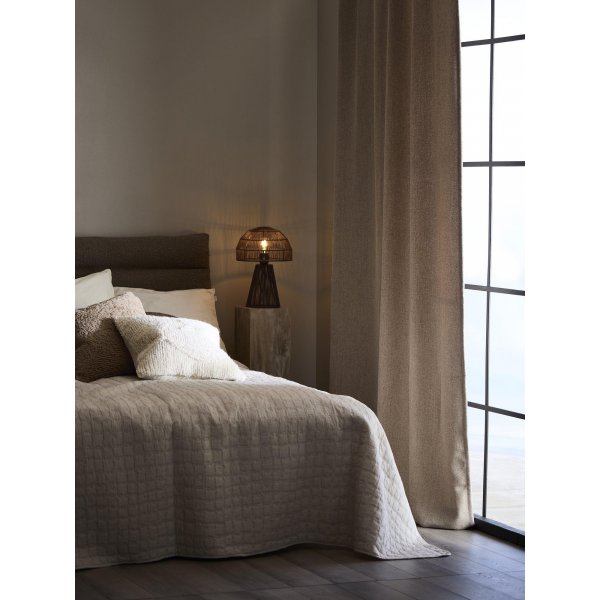 Rideau Greenwich lot de 2 2 x 140 x 280 cm - Beige Rideau Greenwich lot de 2 2 x 140 x 280 cm - Beige