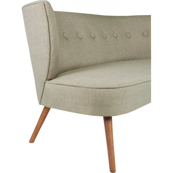 Canapé 2 places Bienville - Gris Canapé 2 places Bienville - Gris