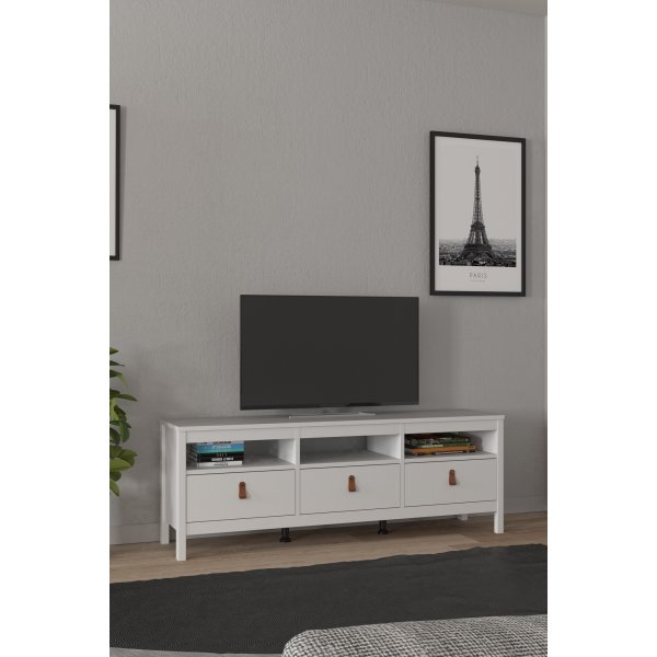 Banc multimdia Madrid - Blanc