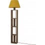 Giorno golvlampa - Sonoma ek/gul