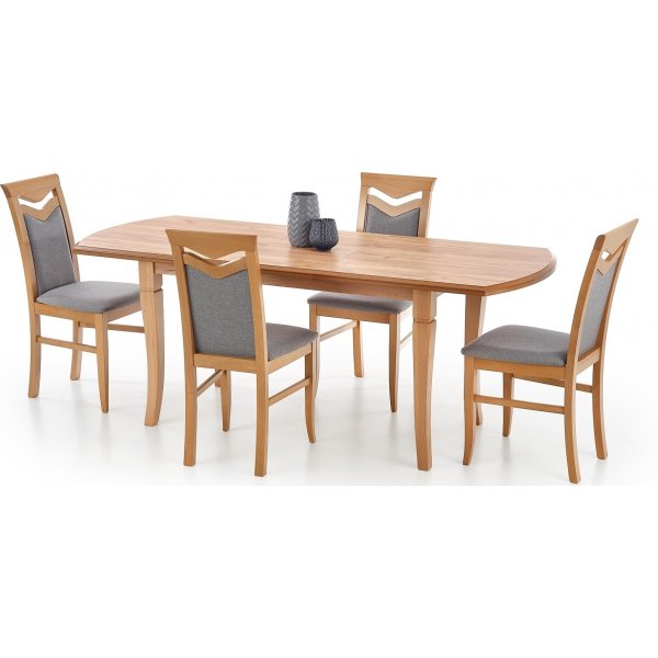 Table  manger Micah 160-240 cm - Chne artisanal