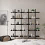 Loft bokhylla - Svart