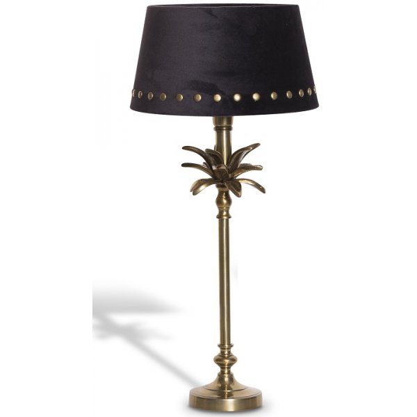 Palmblad Bordslampa 50 cm - Mssing