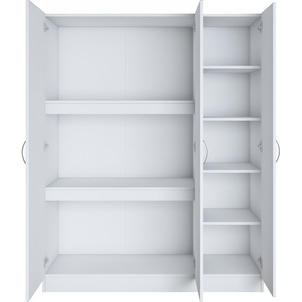 Armoire Baden 5 - Blanc Armoire Baden 5 - Blanc