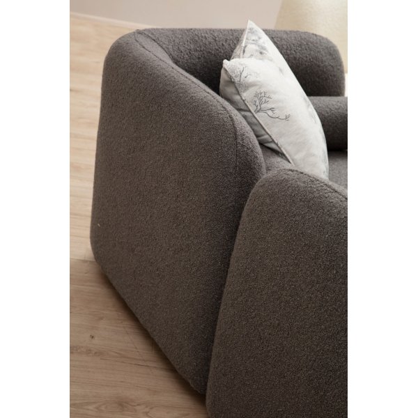 Canapé 3 places Victoria - Gris Canapé 3 places Victoria - Gris