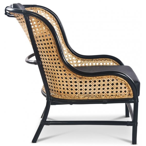 Anton ftlj i rotting - Svart PU / Natur