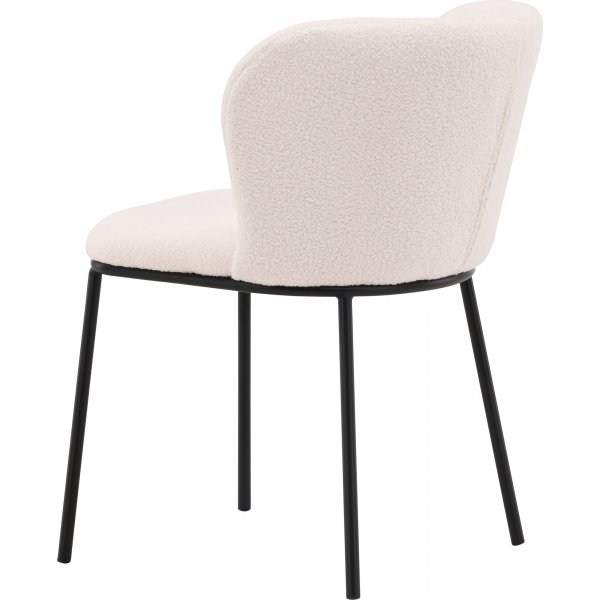 Edina matstol - Svart/vit Edina matstol - Svart/vit