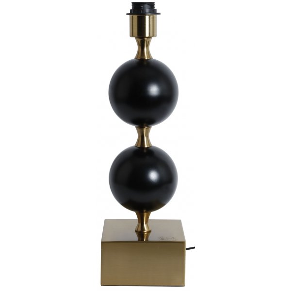 Bianca bordslampa Hjd 49 cm - Guld/Svart