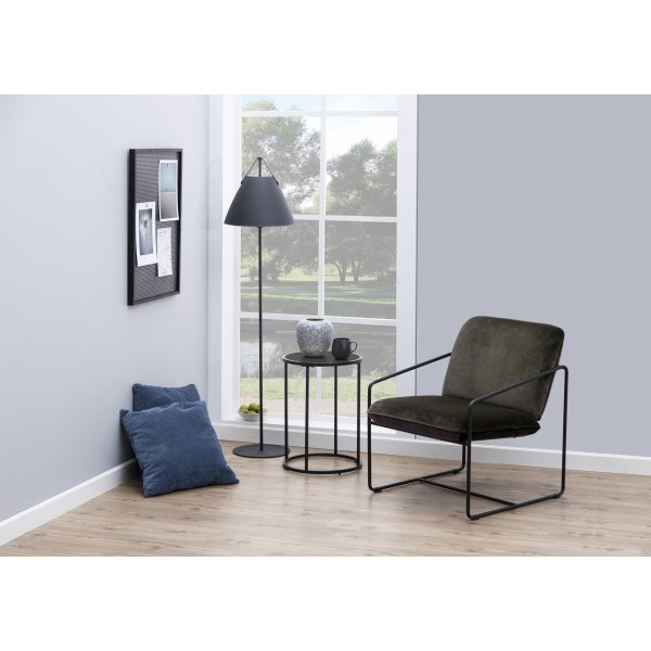 Table d'appoint Seaford Ø40 cm - Noir Table d'appoint Seaford Ø40 cm - Noir