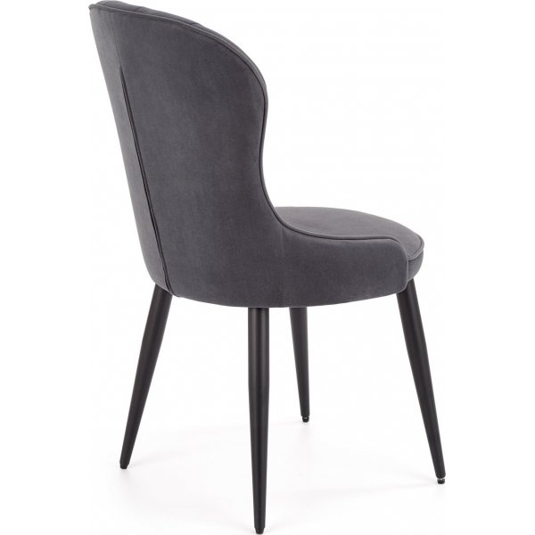 Chaise de salle  manger Cadeira 366 - Gris