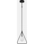Geometri taklampa 11085 - Svart/vit