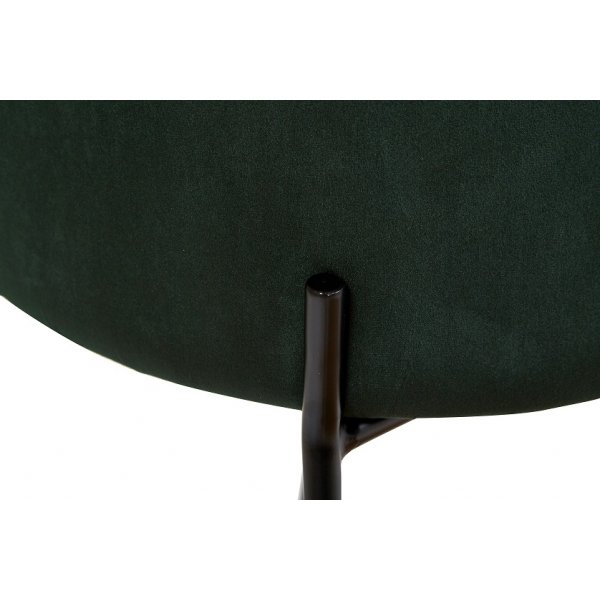 Khloe stol - Mörkgrön sammet Khloe stol - Mörkgrön sammet