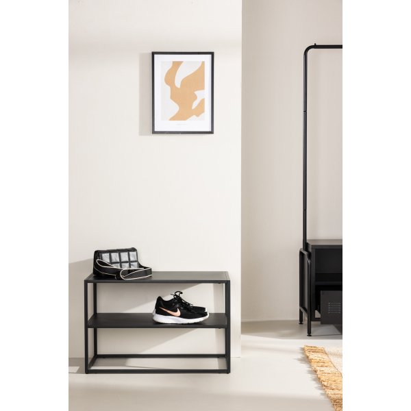 Curitiba skohylla - Svart