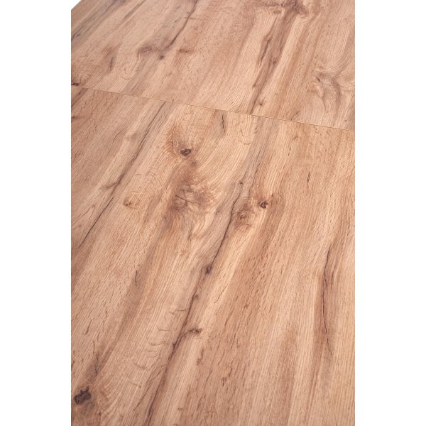 Table à manger Kasady 135-185 cm - Chêne Wotan/noir Table à manger Kasady 135-185 cm - Chêne Wotan/noir