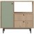 Armoire de cuisine Royce 1 - Chne/vert