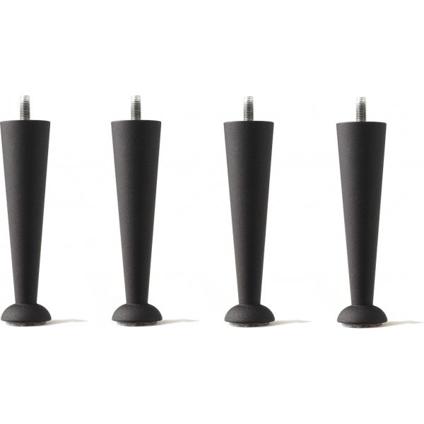 Champange svarta sngben - 4-pack