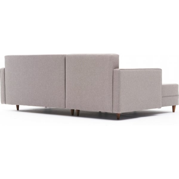 Aydam slaapbank links - Creme wit