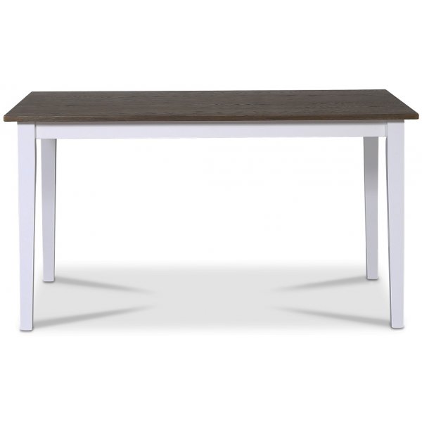 Skagen matbord 140x90 cm - Brunoljad ek / Vit Skagen matbord 140x90 cm - Brunoljad ek / Vit