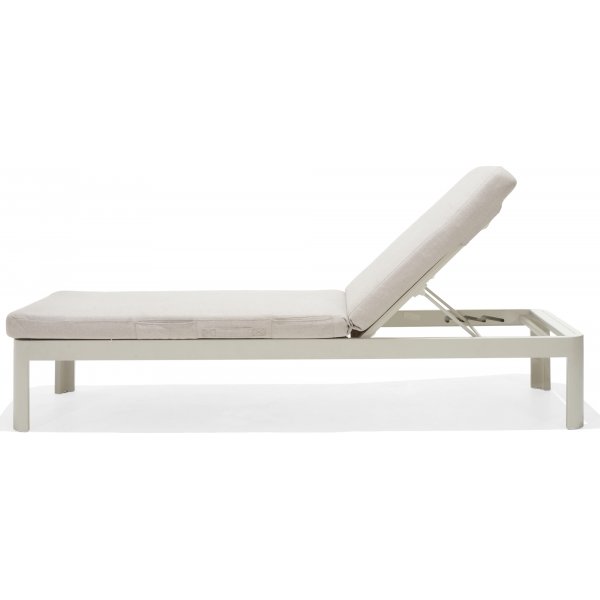 Portals lounge groep 4 - Wit/teak Portals lounge groep 4 - Wit/teak