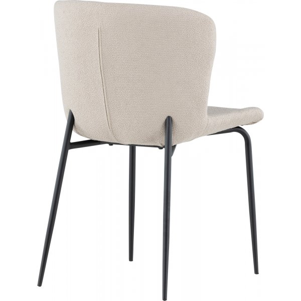 Modesto matstol - Beige boucle