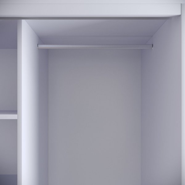 Martin garderob 120 cm - Vit Martin garderob 120 cm - Vit