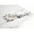 Monolit soffbord 80 x 80 cm - Vit marmor