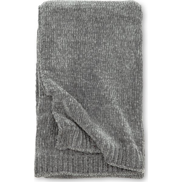 Nemy pläd 130x170 cm - Mörkgrå Nemy pläd 130x170 cm - Mörkgrå