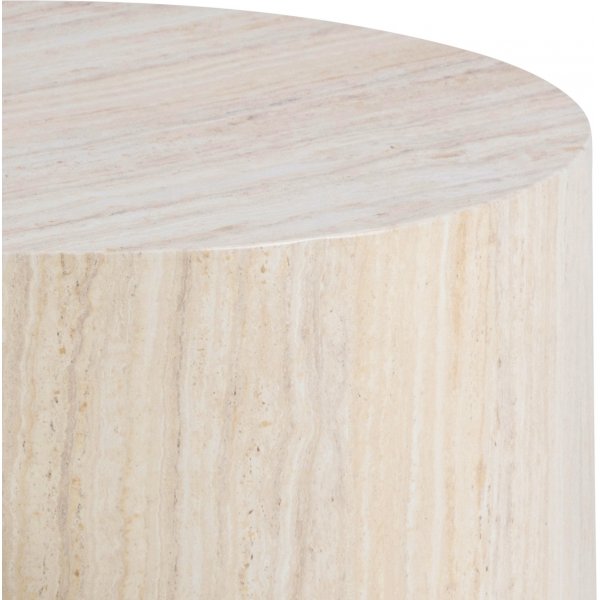 Table basse Dice Ø50/58 cm - Beige Table basse Dice Ø50/58 cm - Beige