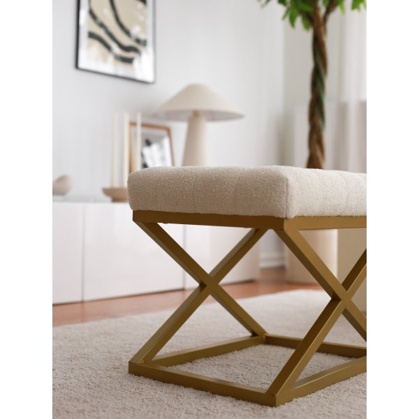 Pouf Altin - Crème Pouf Altin - Crème