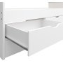 Alba sng med frvaring 90 x 200 cm - Vit