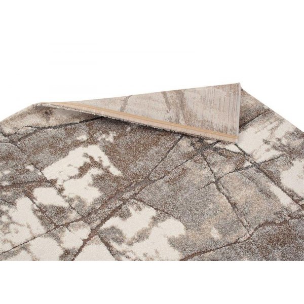 Tapis tiss machine Rome - Rouille