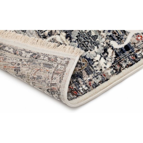 Laura Keshan - Creme/Blå Laura Keshan - Creme/Blå