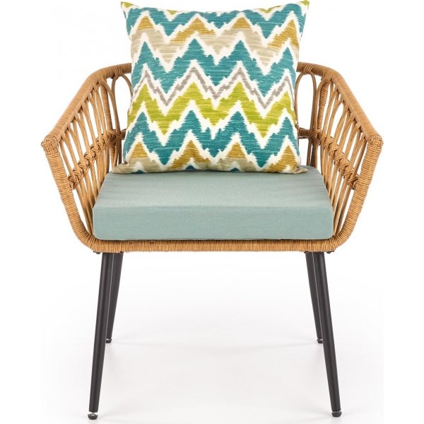 Ulm fauteuil - Rotan + Vlekverwijderaar voor meubels