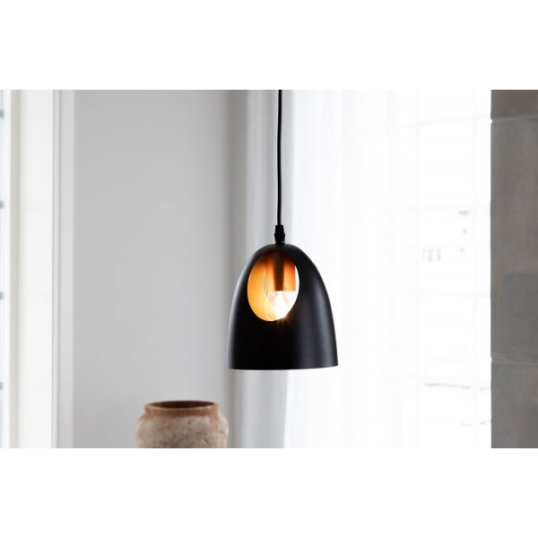 Plafonnier Karby - Noir/cuivre Plafonnier Karby - Noir/cuivre