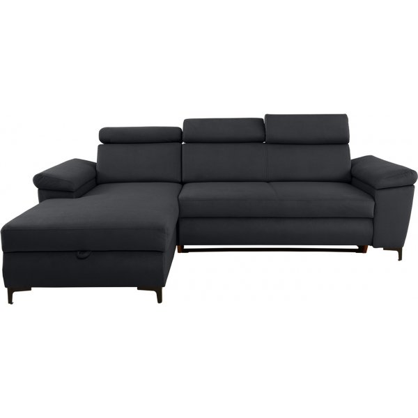 Santi slaapbank links - Grijs