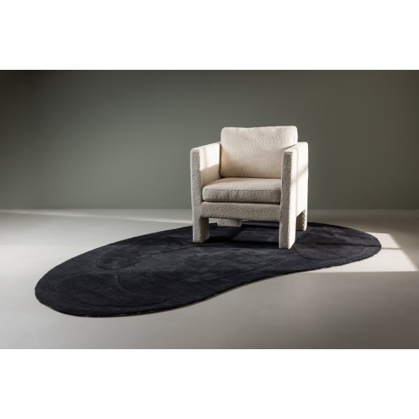 Enard matta 175 x 290 cm - Svart Enard matta 175 x 290 cm - Svart