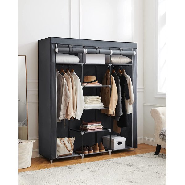 Armoire Katerina 150 x 175 cm - Gris Armoire Katerina 150 x 175 cm - Gris