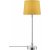 Lampe de table Liam - Safran/chrome - 56 cm