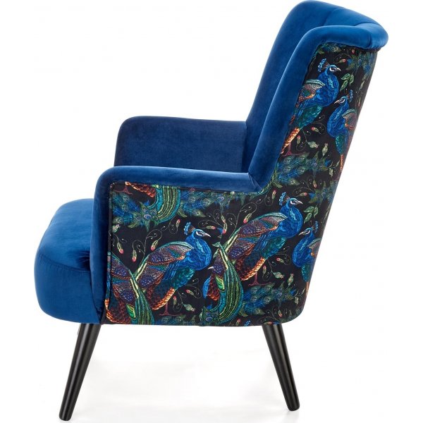 Fauteuil Gopani - Bleu Fauteuil Gopani - Bleu