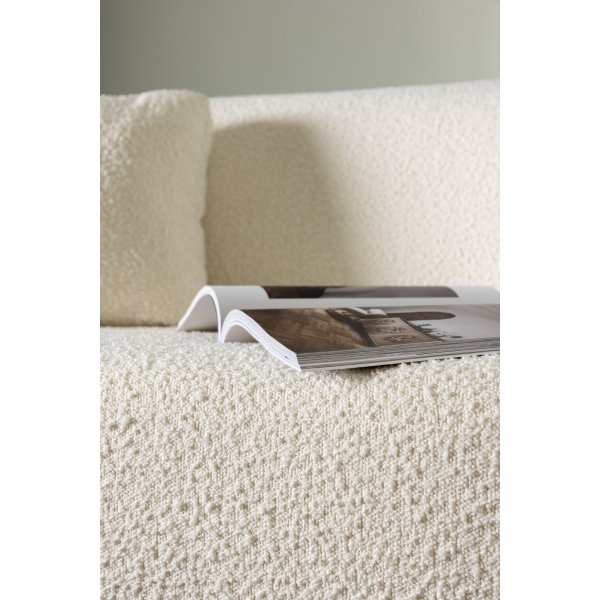 Canapé 3 places Luna - Noir/Blanc Canapé 3 places Luna - Noir/Blanc