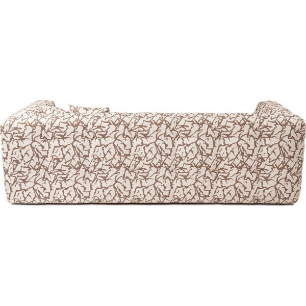 Cady 3-sits soffa - Beige/brun Cady 3-sits soffa - Beige/brun