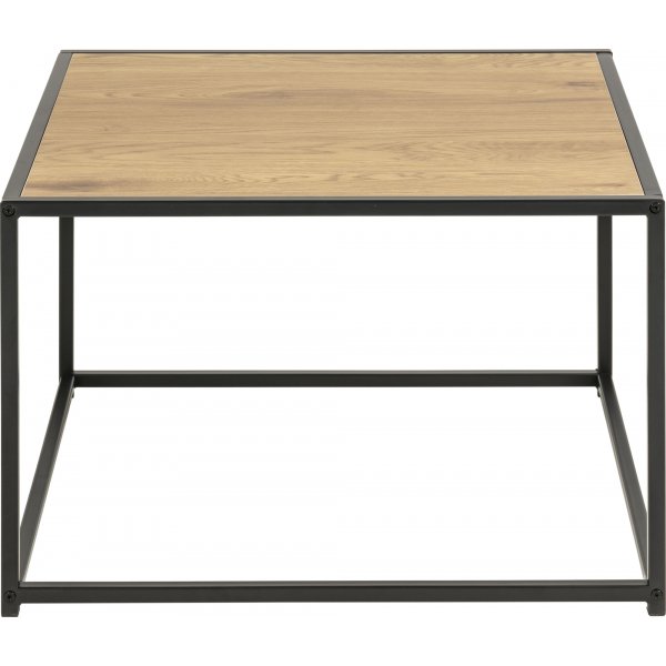 Table basse Seaford 60 cm - Chêne/noir Table basse Seaford 60 cm - Chêne/noir