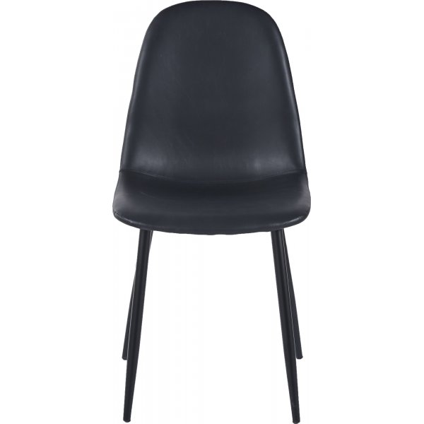 Stol svart PU - Bjurträsk Stol svart PU - Bjurträsk