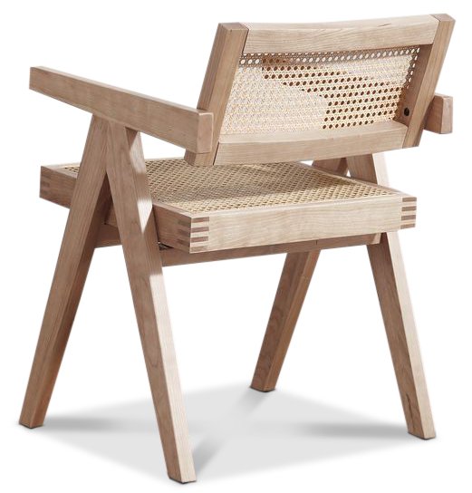 Sara fauteuil - Whitewash/rotan + Textielreiniging voor meubels Sara fauteuil - Whitewash/rotan + Textielreiniging voor meubels
