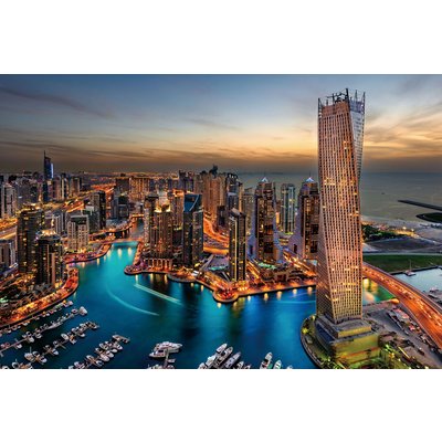 Glastavla Dubai - 120x80 cm