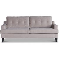 Space 3-sits soffa - Beige Sammet Space 3-sits soffa - Beige Sammet